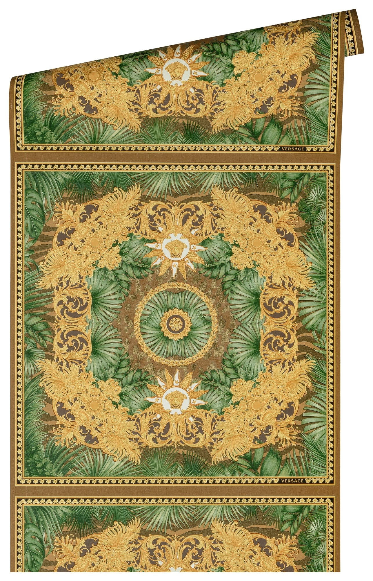 Mirage wallpaper in aurora color - pattern number 387033X - by Seabrook in the Versace Volume 5 collection