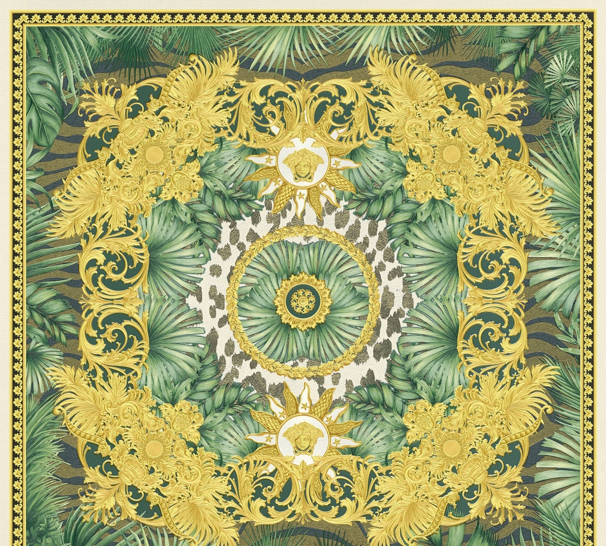 Mirage wallpaper in huescape color - pattern number 387034X - by Seabrook in the Versace Volume 5 collection