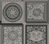 Reverie wallpaper in heather color - pattern number 387044X - by Seabrook in the Versace Volume 5 collection