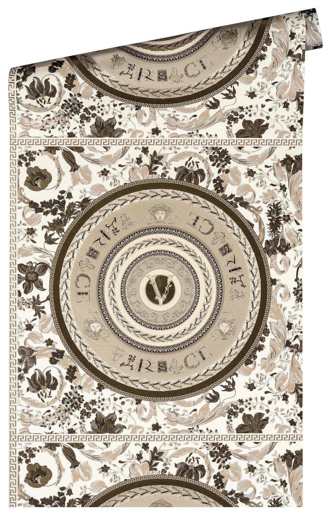 Ember wallpaper in shale color - pattern number 387056X - by Seabrook in the Versace Volume 5 collection