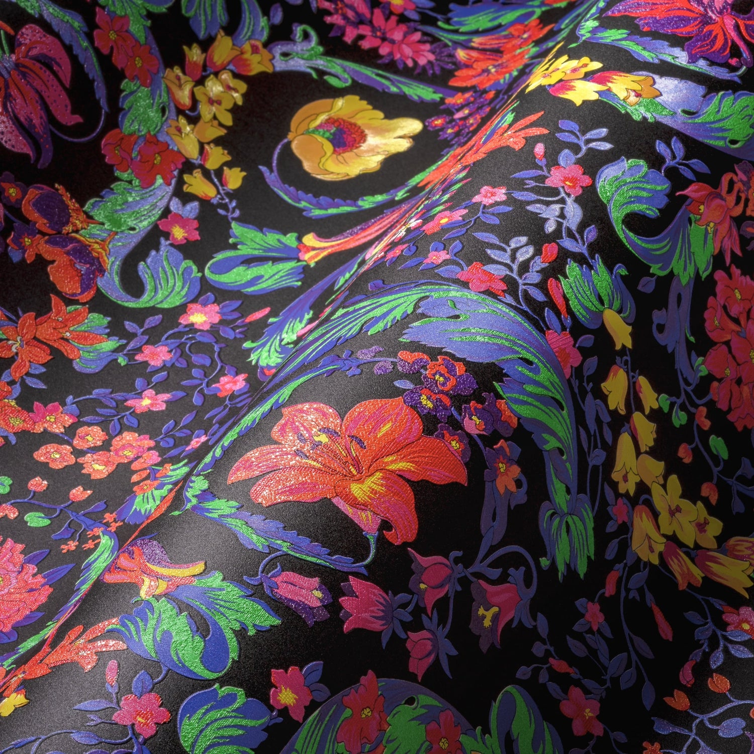 Empress wallpaper in prism color - pattern number 387061X - by Seabrook in the Versace Volume 5 collection
