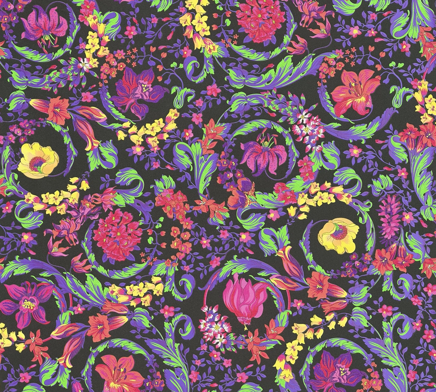 Empress wallpaper in prism color - pattern number 387061X - by Seabrook in the Versace Volume 5 collection