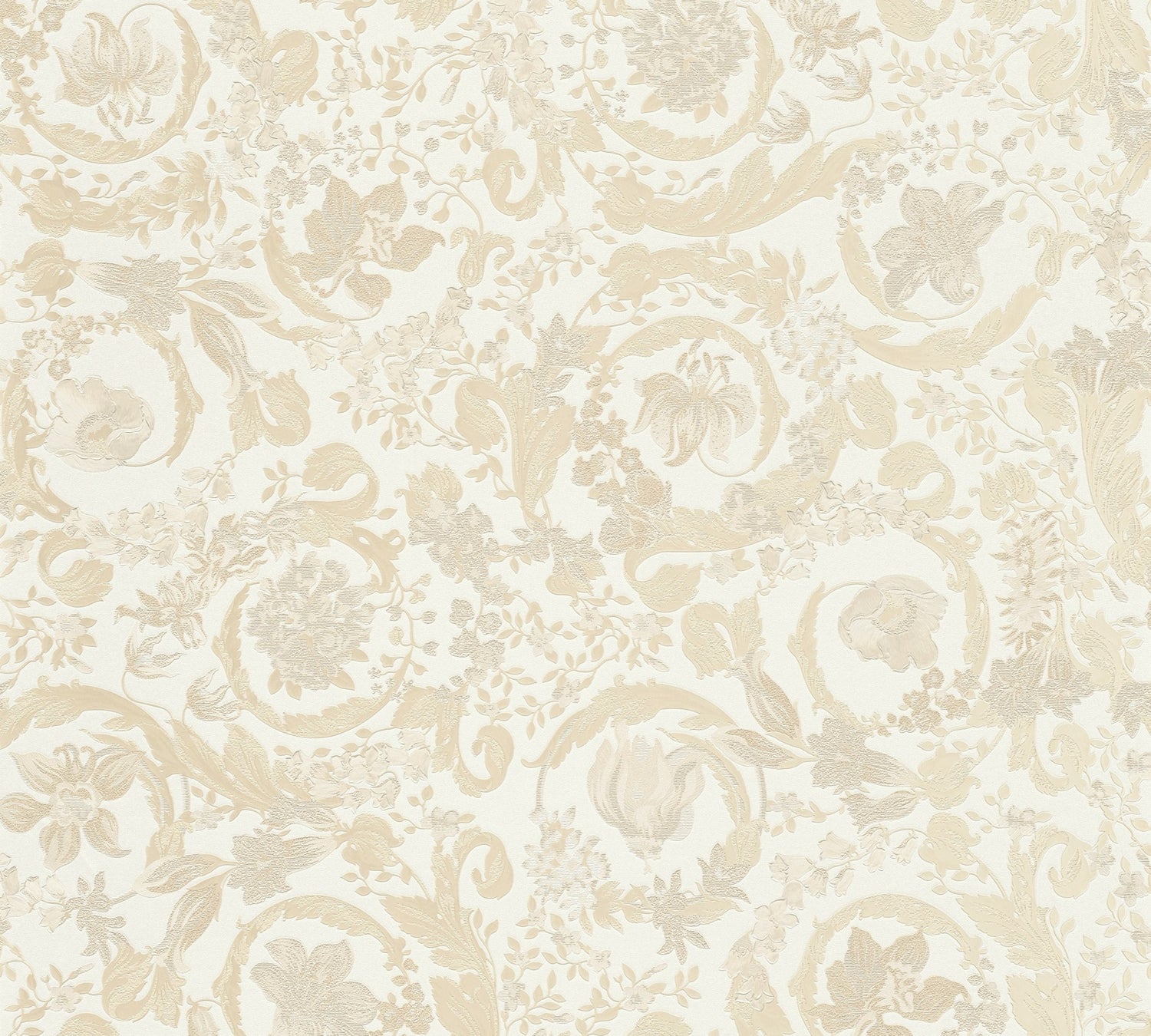 Empress wallpaper in butterscotch color - pattern number 387063X - by Seabrook in the Versace Volume 5 collection