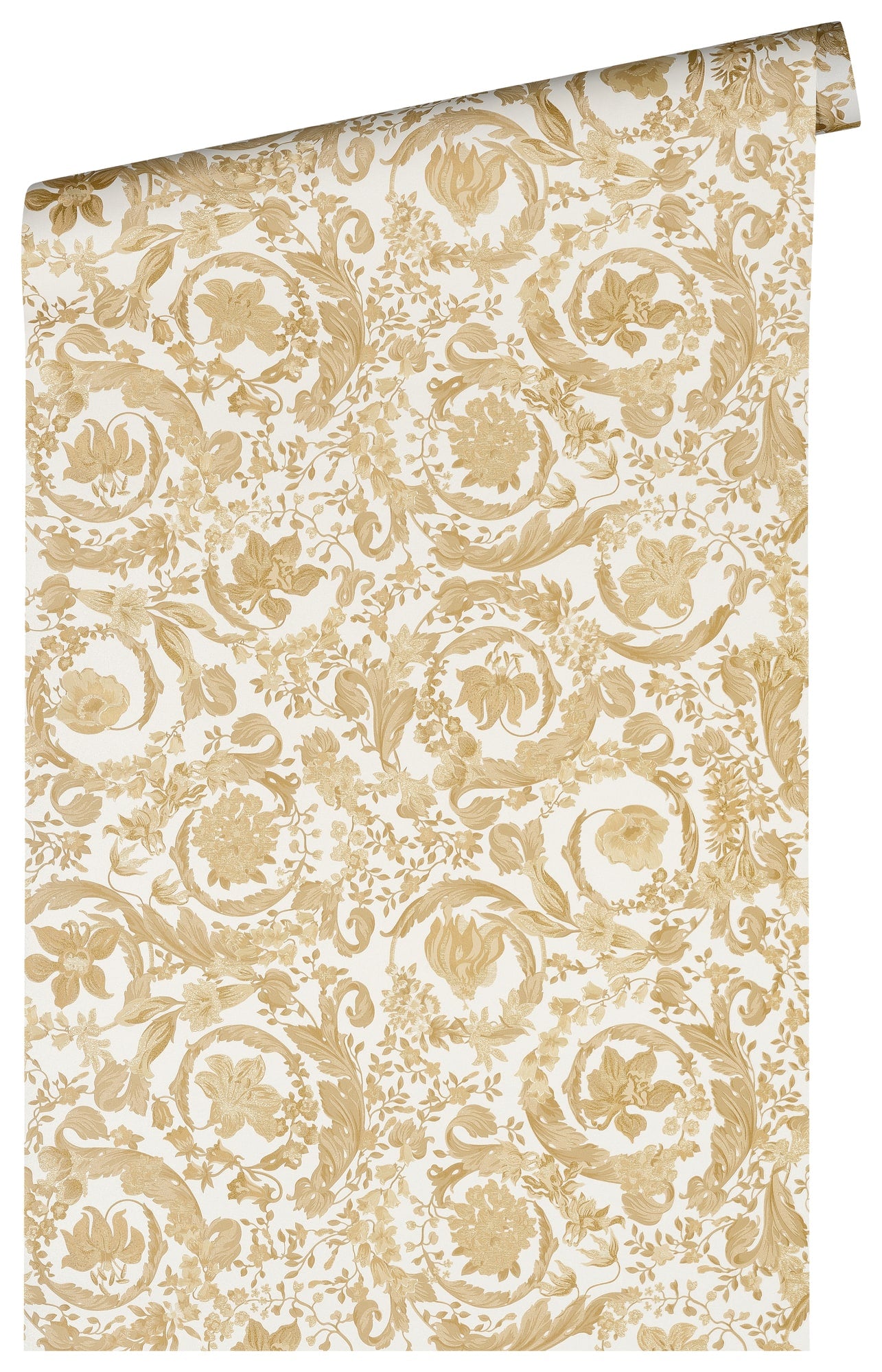 Empress wallpaper in dandelion color - pattern number 387064X - by Seabrook in the Versace Volume 5 collection