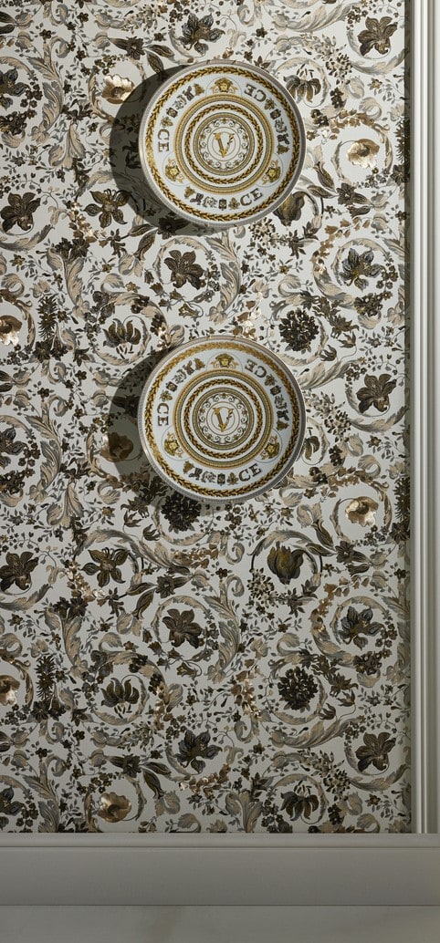 Empress wallpaper in woodbridge color - pattern number 387066X - by Seabrook in the Versace Volume 5 collection