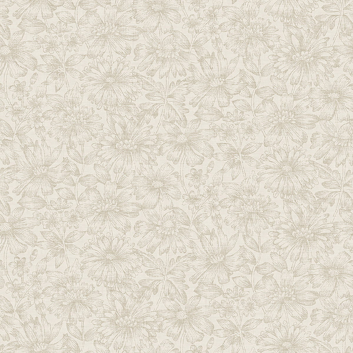 Gabriella wallpaper in stone color - pattern number 3975 - by Schumacher in the Borastapeter collection