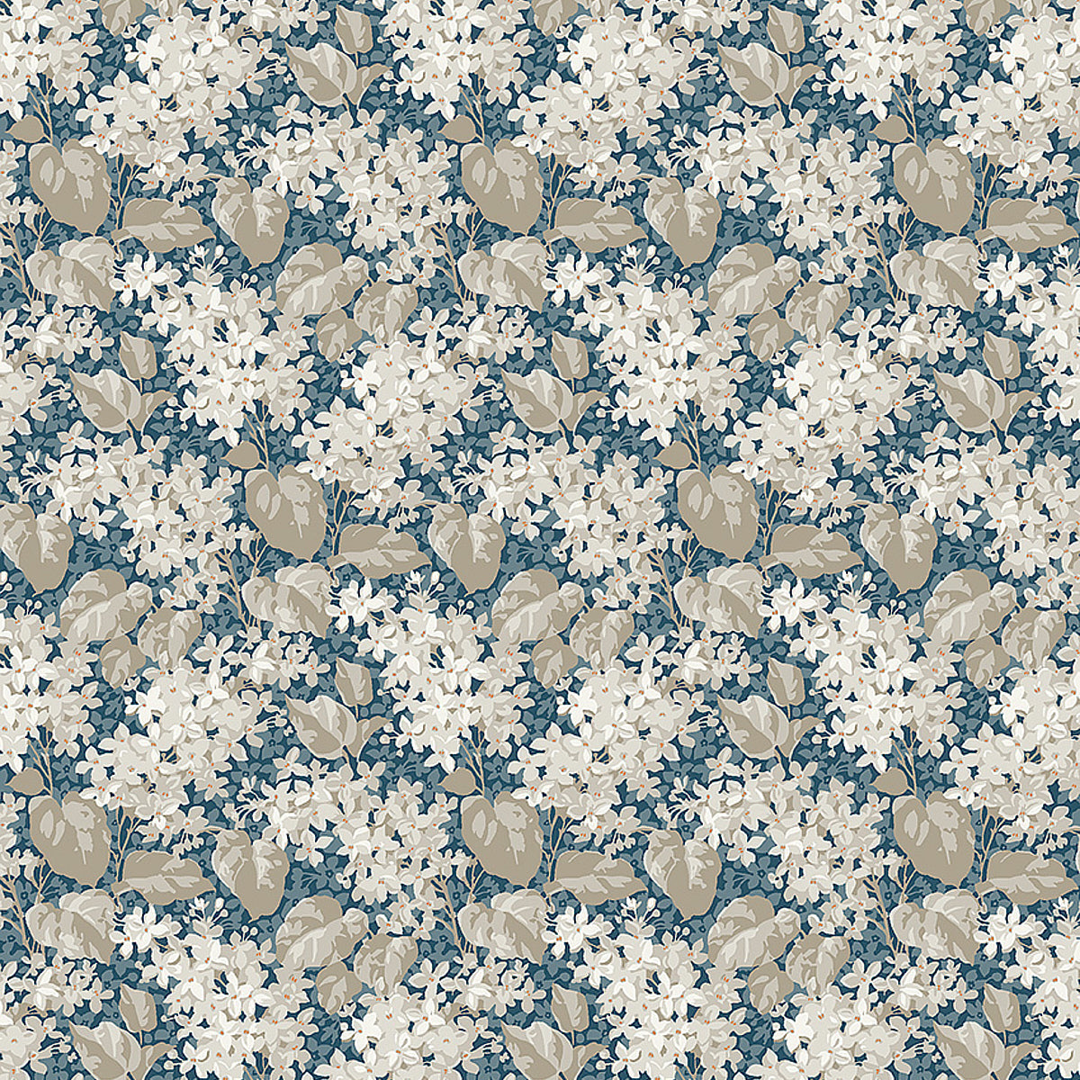 Aratorp wallpaper in blue color - pattern number 4162 - by Schumacher in the Borastapeter collection