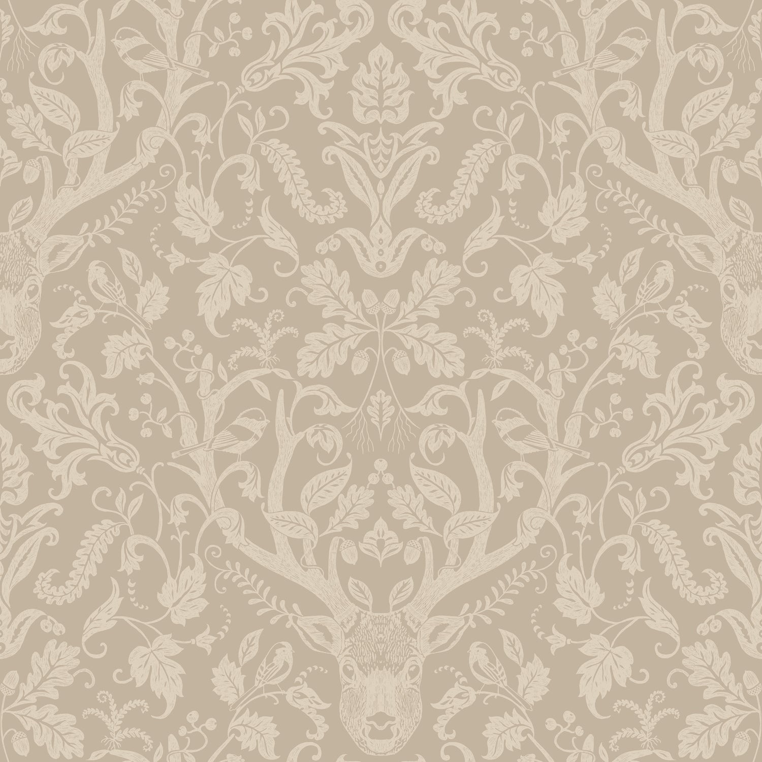 Kiwassa fabric in light brown color - pattern number 4169-12705 - by Chesapeake in the Oak and Moss collection