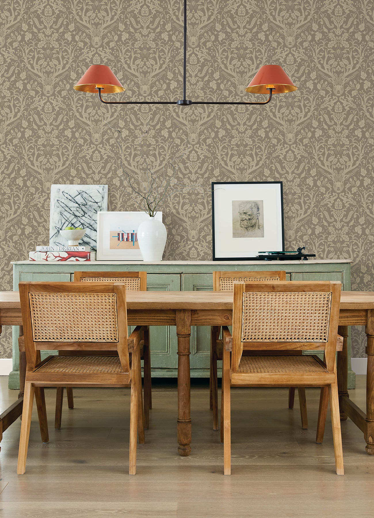 Kiwassa fabric in light brown color - pattern number 4169-12705 - by Chesapeake in the Oak and Moss collection