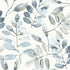 Pinnate wallpaper in blue color - pattern number 4169-13908 - by Chesapeake in the Oak and Moss collection
