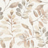 Pinnate wallpaper in salmon color - pattern number 4169-13912 - by Chesapeake in the Oak and Moss collection