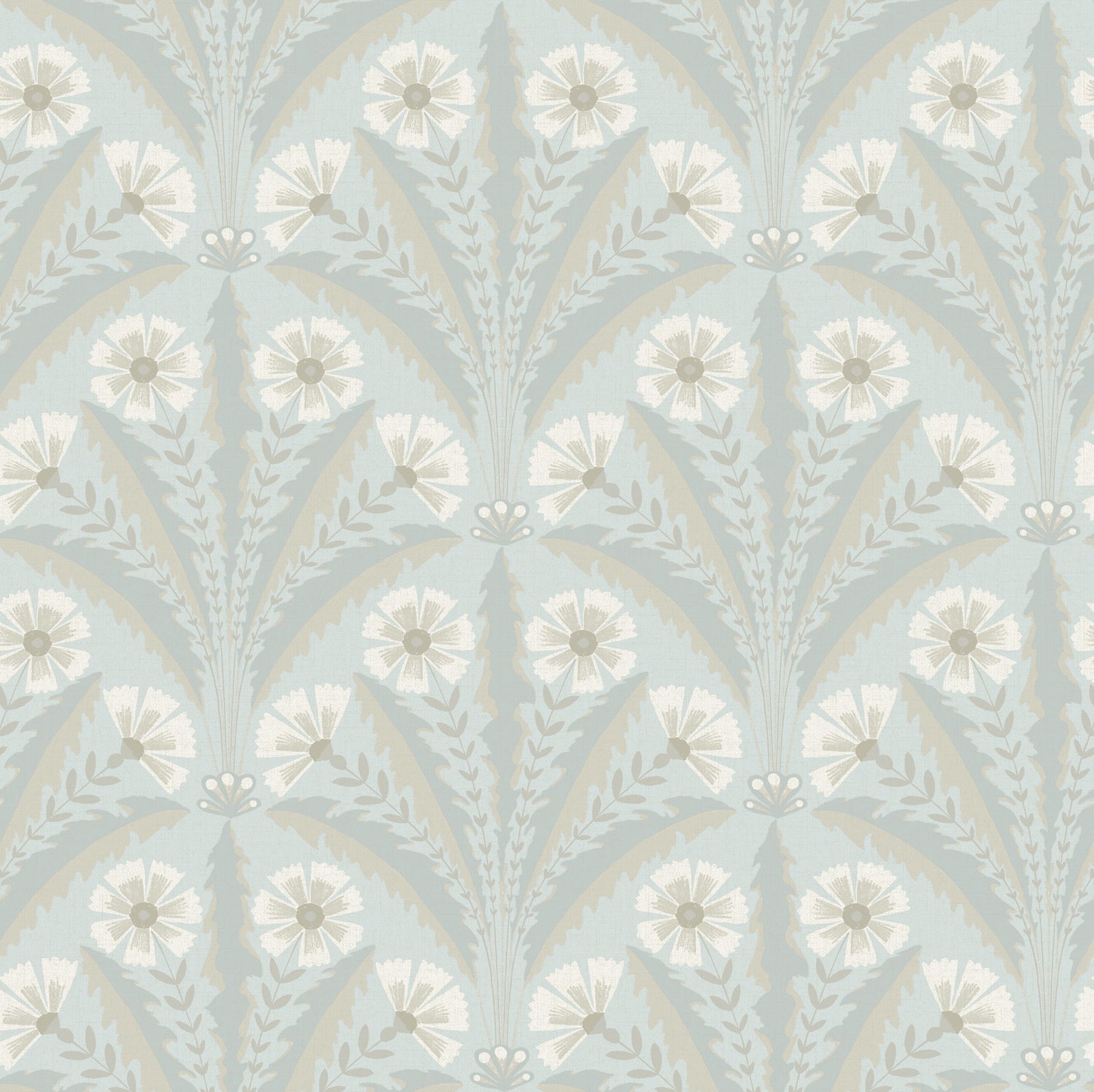 Tap Root wallpaper in light blue color - pattern number 4169-27602 - by Chesapeake in the Oak and Moss collection
