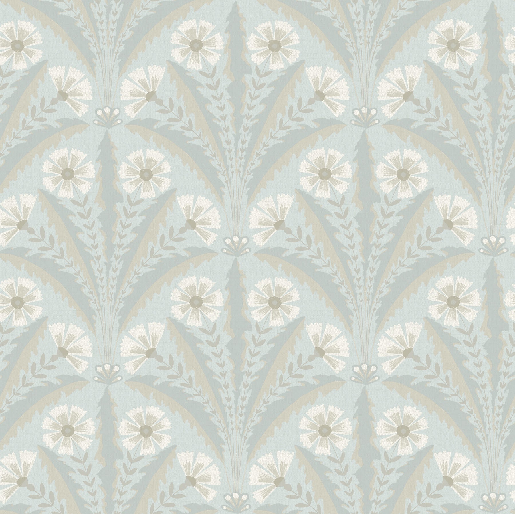 Tap Root wallpaper in light blue color - pattern number 4169-27602 - by Chesapeake in the Oak and Moss collection