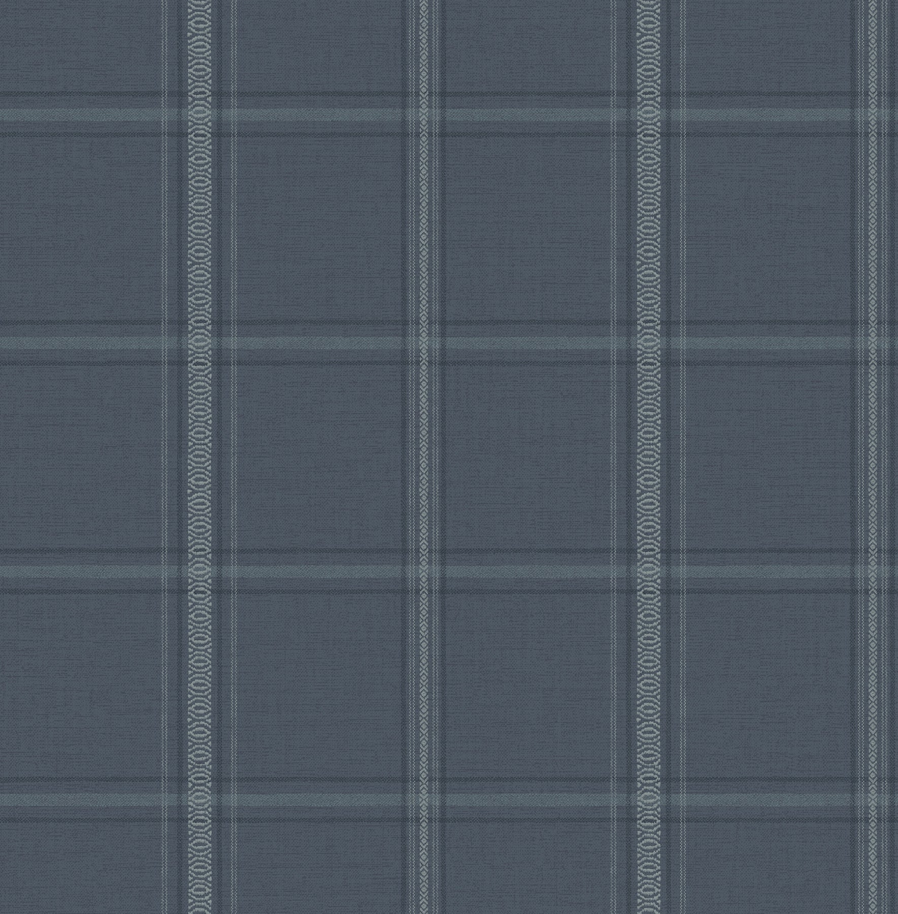 Auberge wallpaper in dark blue color - pattern number 4169-27605 - by Chesapeake in the Oak and Moss collection