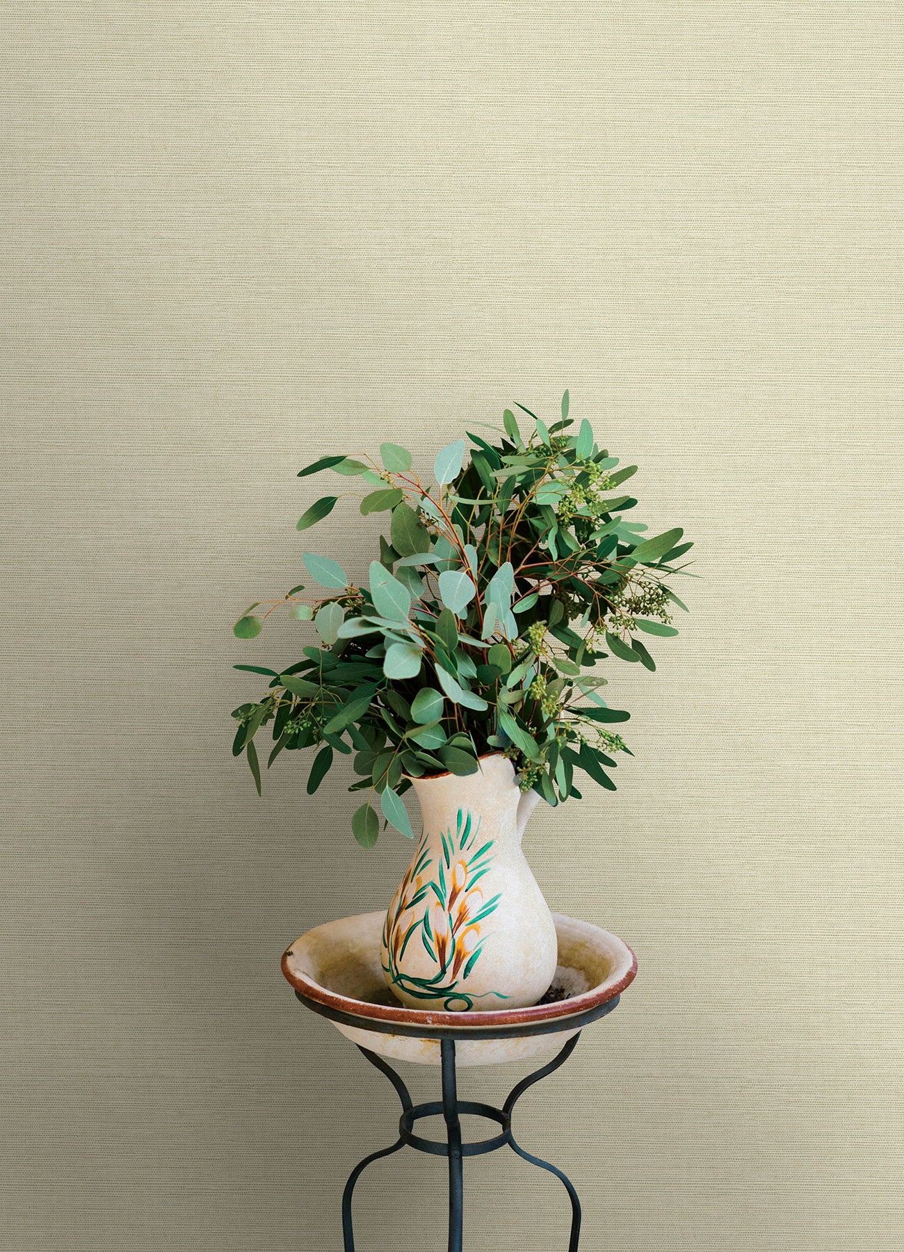 Agave wallpaper in neutral color - pattern number 4169-27611 - by Chesapeake in the Oak and Moss collection
