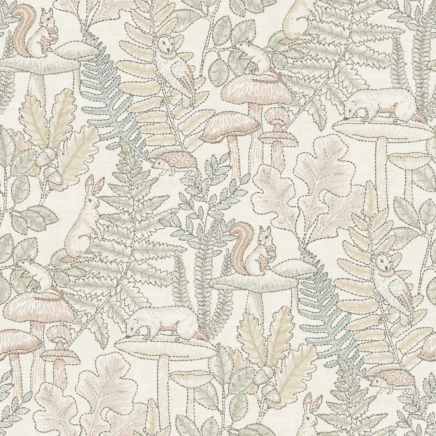 Holt wallpaper in pastel color - pattern number 4169-83101 - by Chesapeake in the Oak and Moss collection
