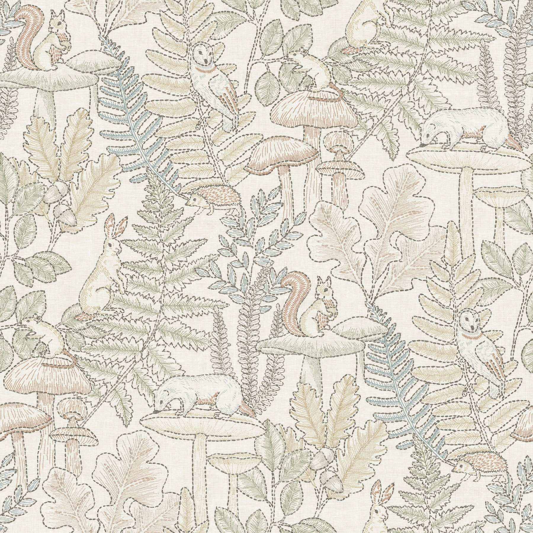 Holt wallpaper in pastel color - pattern number 4169-83101 - by Chesapeake in the Oak and Moss collection