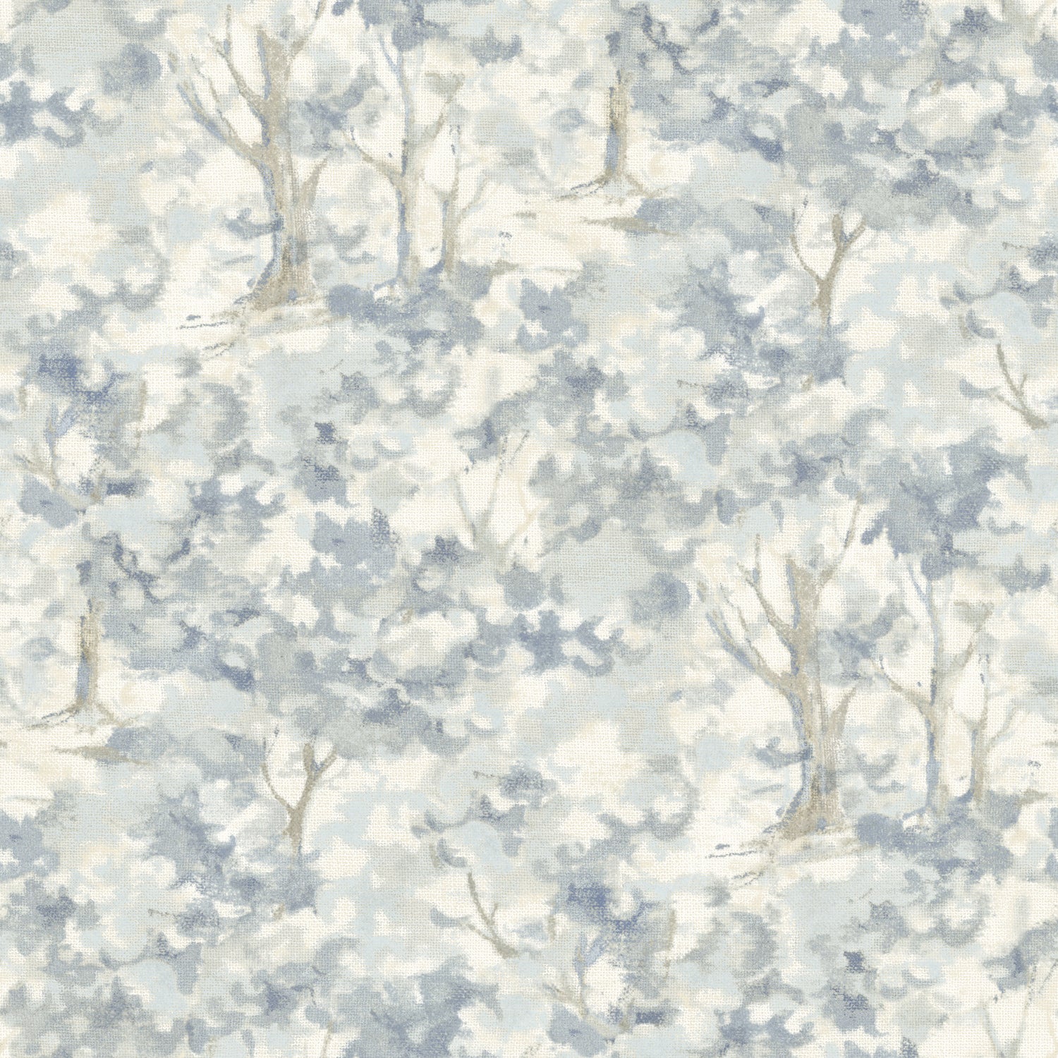 Thicket wallpaper in blue color - pattern number 4169-83108 - by Chesapeake in the Oak and Moss collection