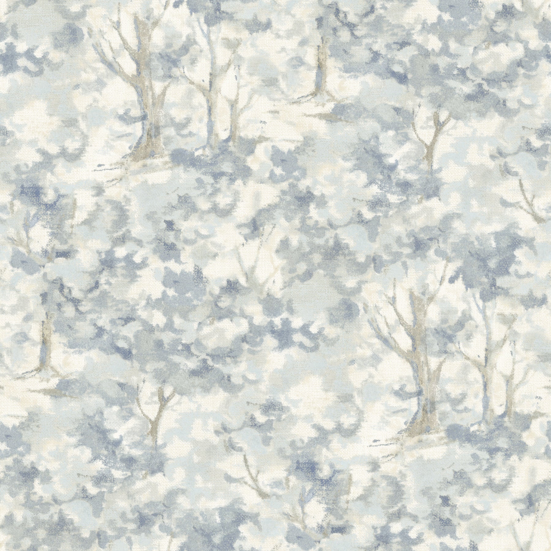 Thicket wallpaper in blue color - pattern number 4169-83108 - by Chesapeake in the Oak and Moss collection