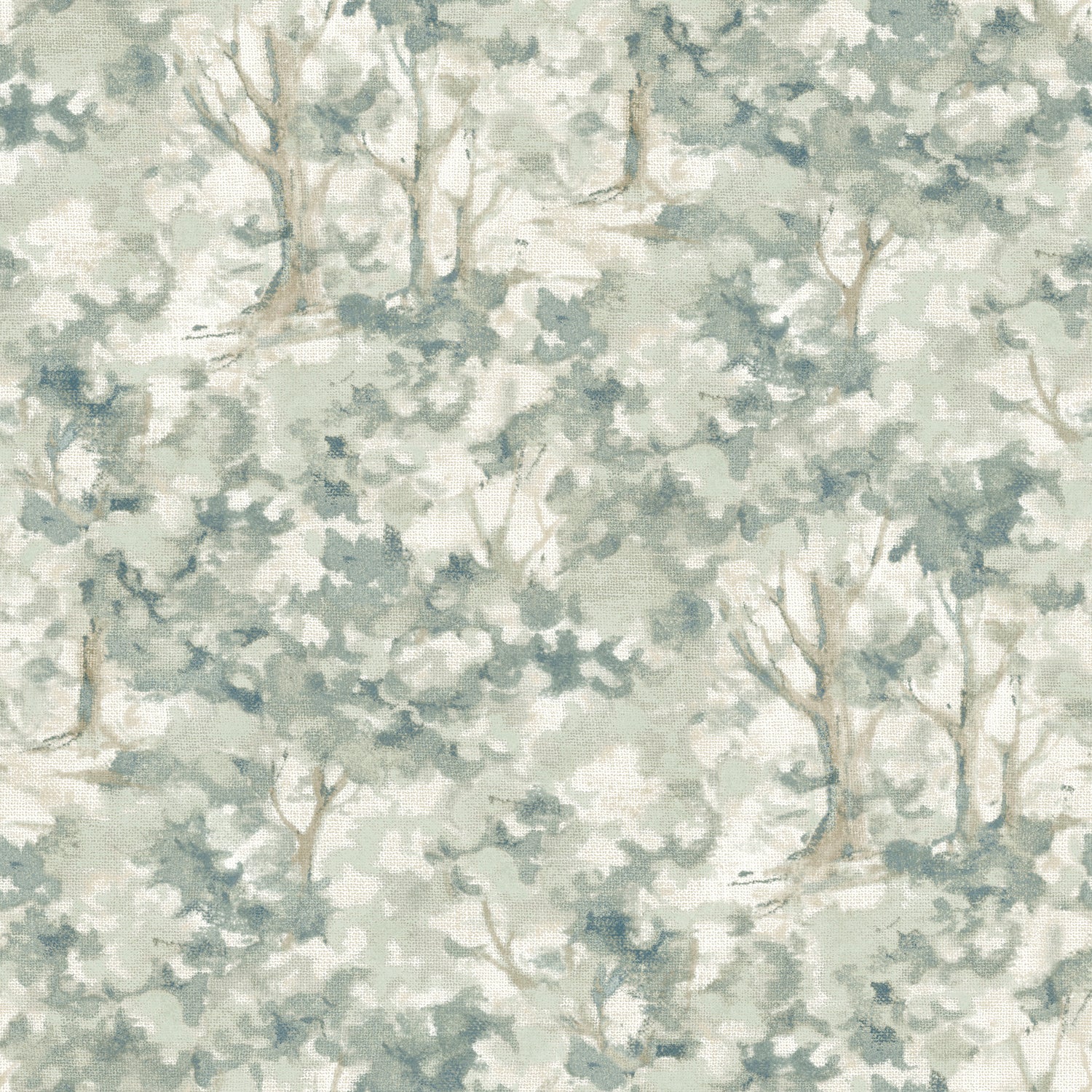 Thicket wallpaper in teal color - pattern number 4169-83111 - by Chesapeake in the Oak and Moss collection