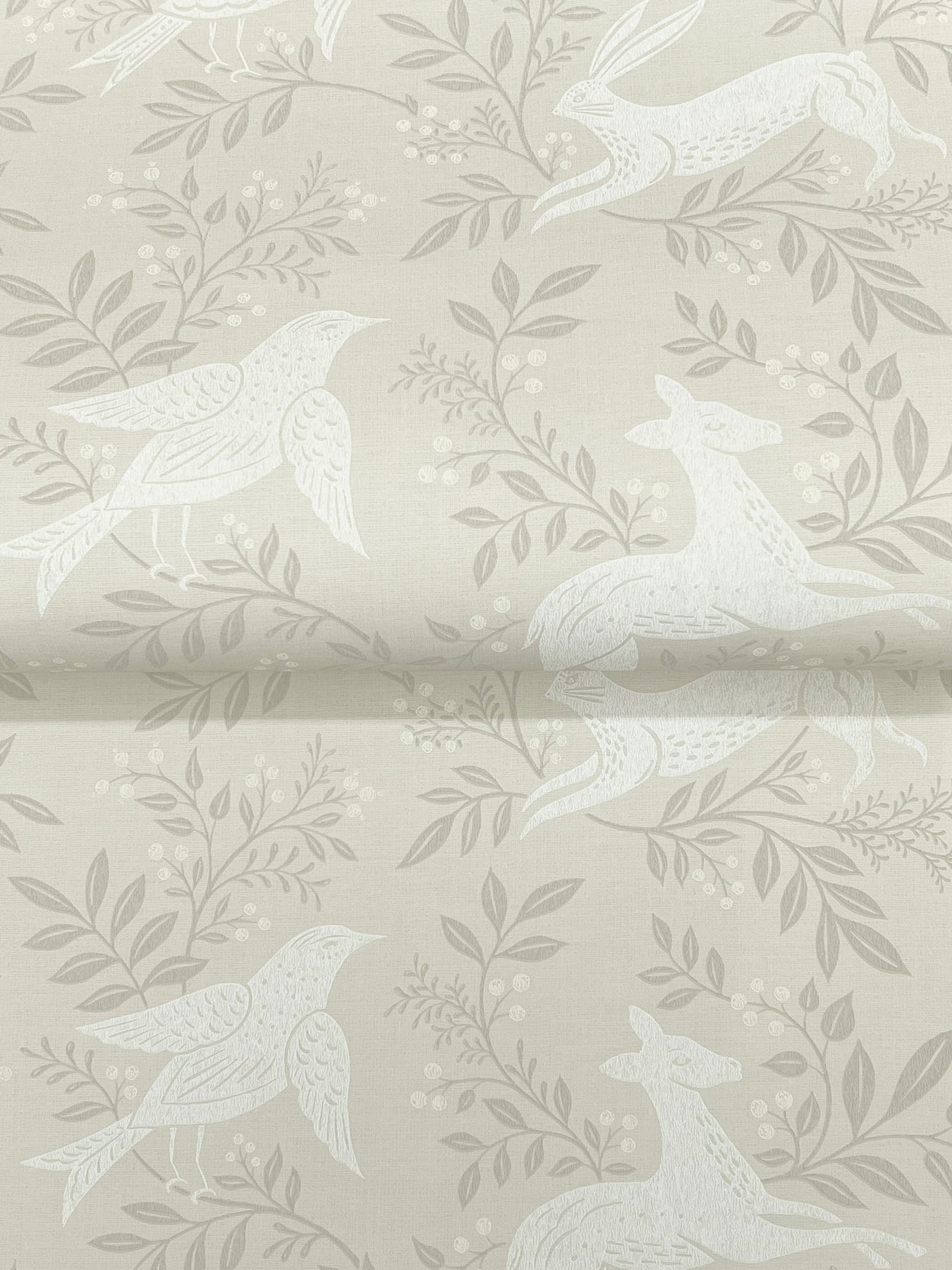 Revelry wallpaper in taupe color - pattern number 4169-83112 - by Chesapeake in the Oak and Moss collection