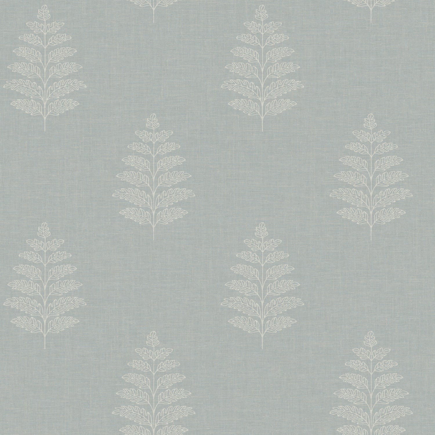 Frond wallpaper in light blue color - pattern number 4169-83130 - by Chesapeake in the Oak and Moss collection