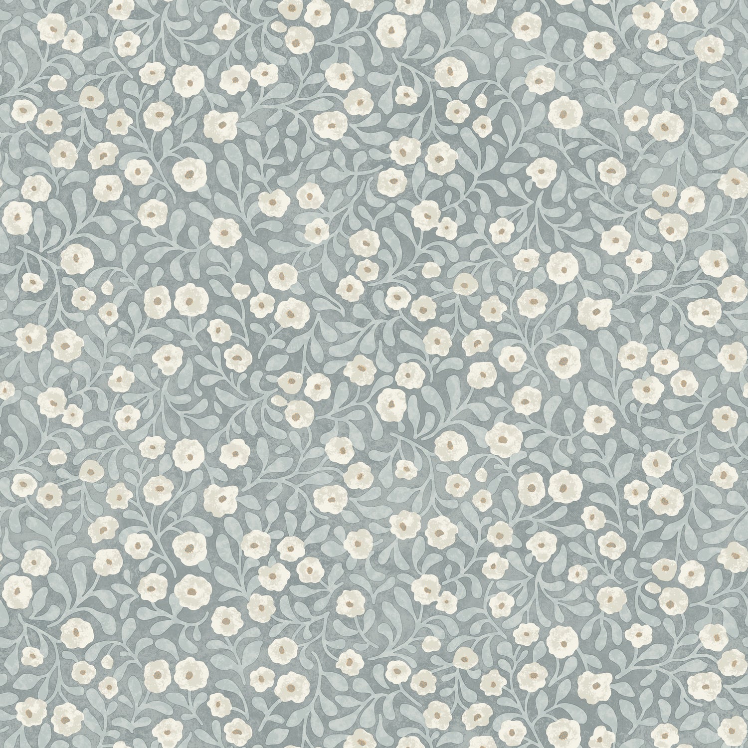 Poppy Trail wallpaper in light blue color - pattern number 4169-83134 - by Chesapeake in the Oak and Moss collection