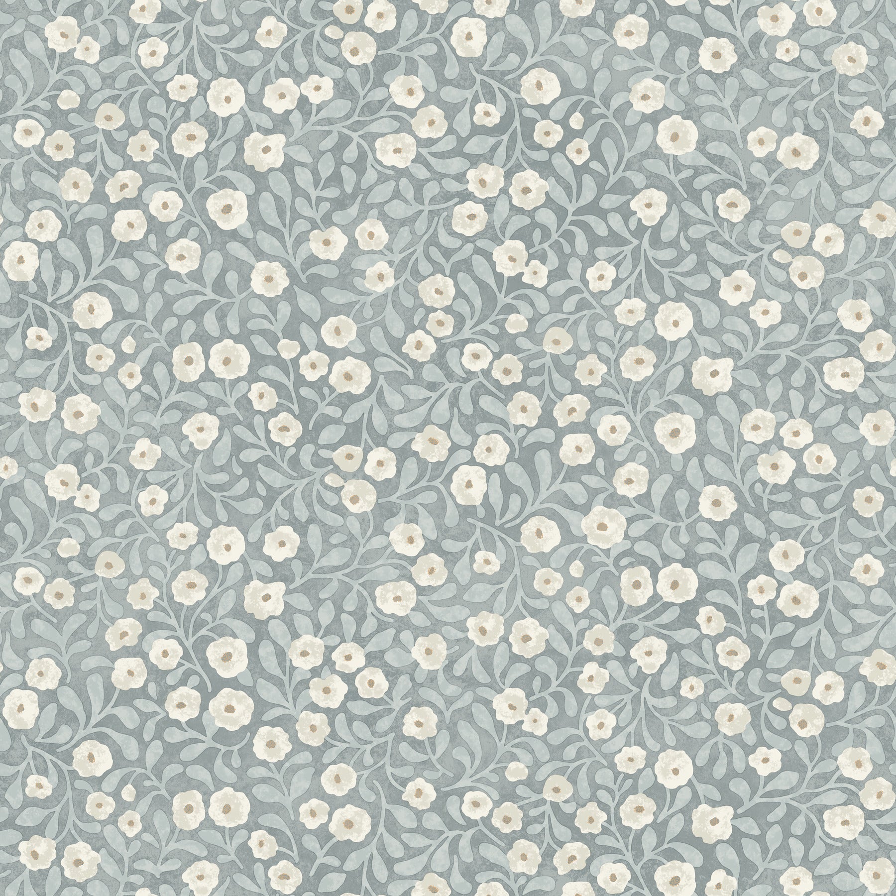 Poppy Trail wallpaper in light blue color - pattern number 4169-83134 - by Chesapeake in the Oak and Moss collection