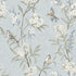 Tea Olive wallpaper in light blue color - pattern number 4169-83140 - by Chesapeake in the Oak and Moss collection