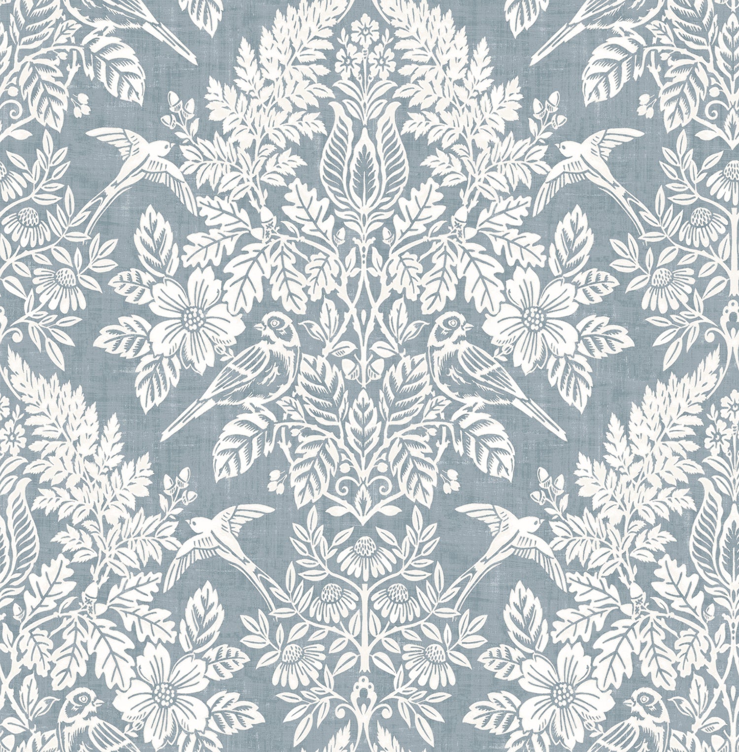 Finch wallpaper in light blue color - pattern number 4173-27623 - by A Street Prints in the Chris Loves Julia collection