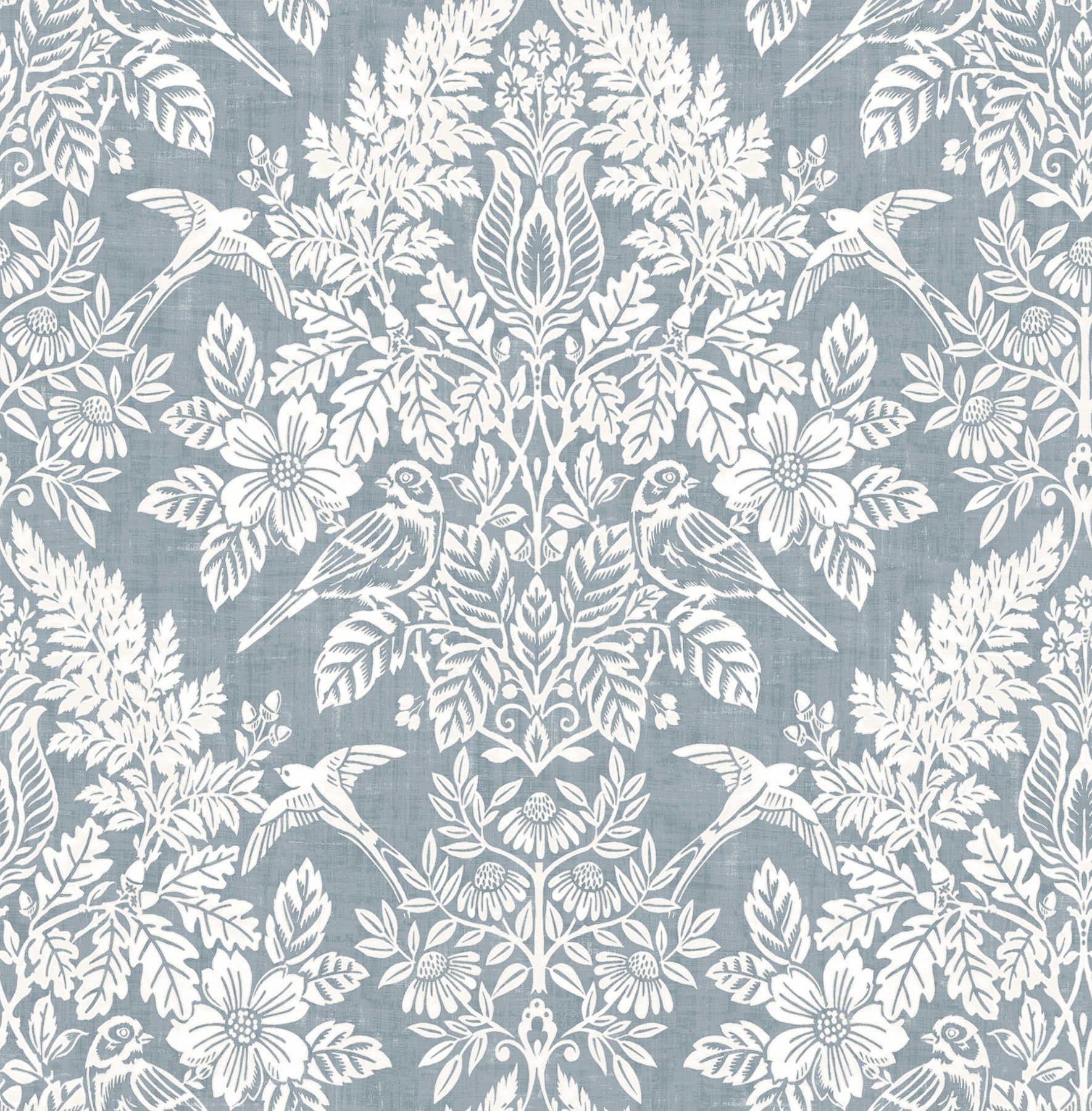 Finch wallpaper in light blue color - pattern number 4173-27623 - by A Street Prints in the Chris Loves Julia collection