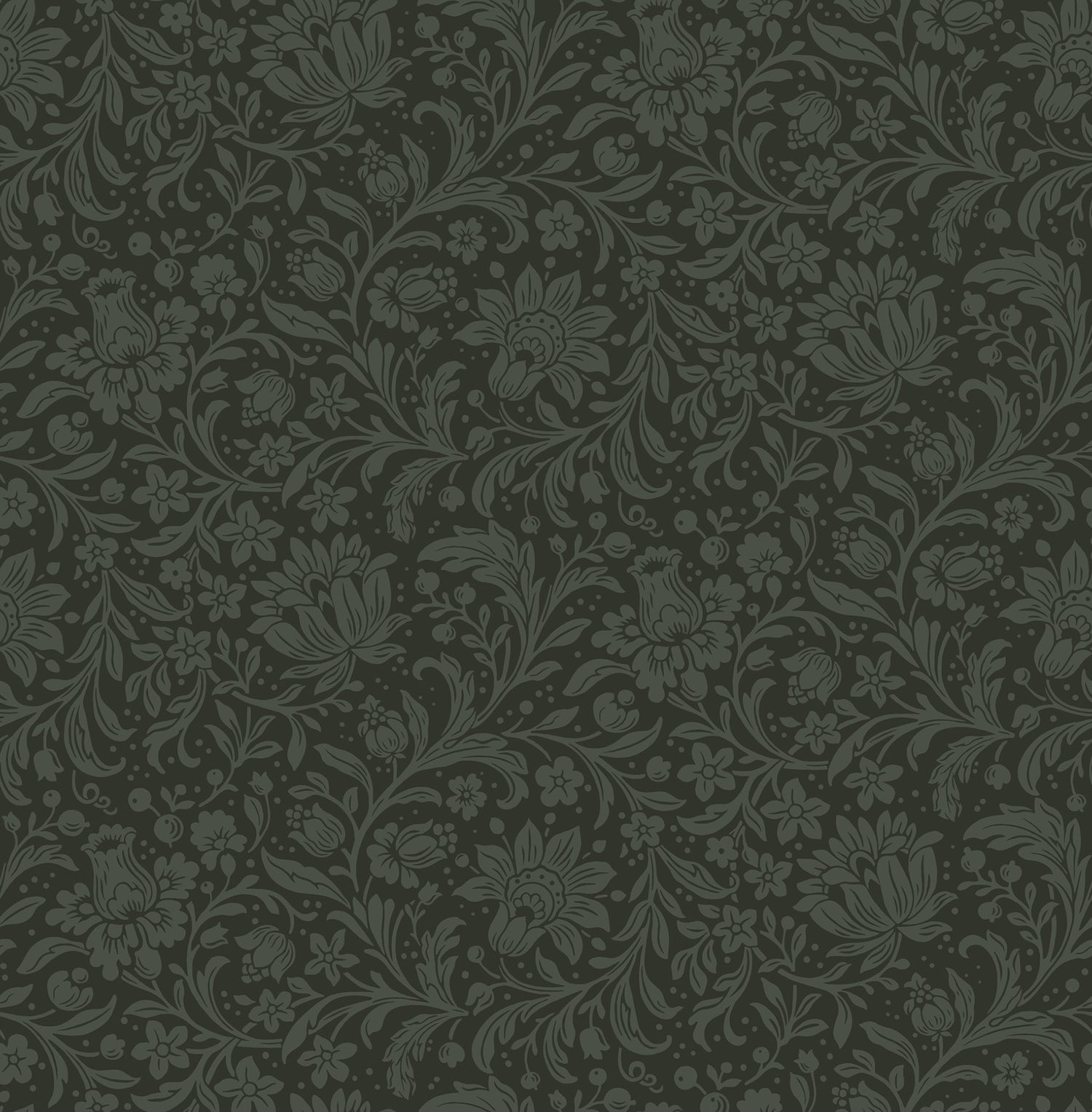 Hague wallpaper in dark green color - pattern number 4173-27628 - by A Street Prints in the Chris Loves Julia collection