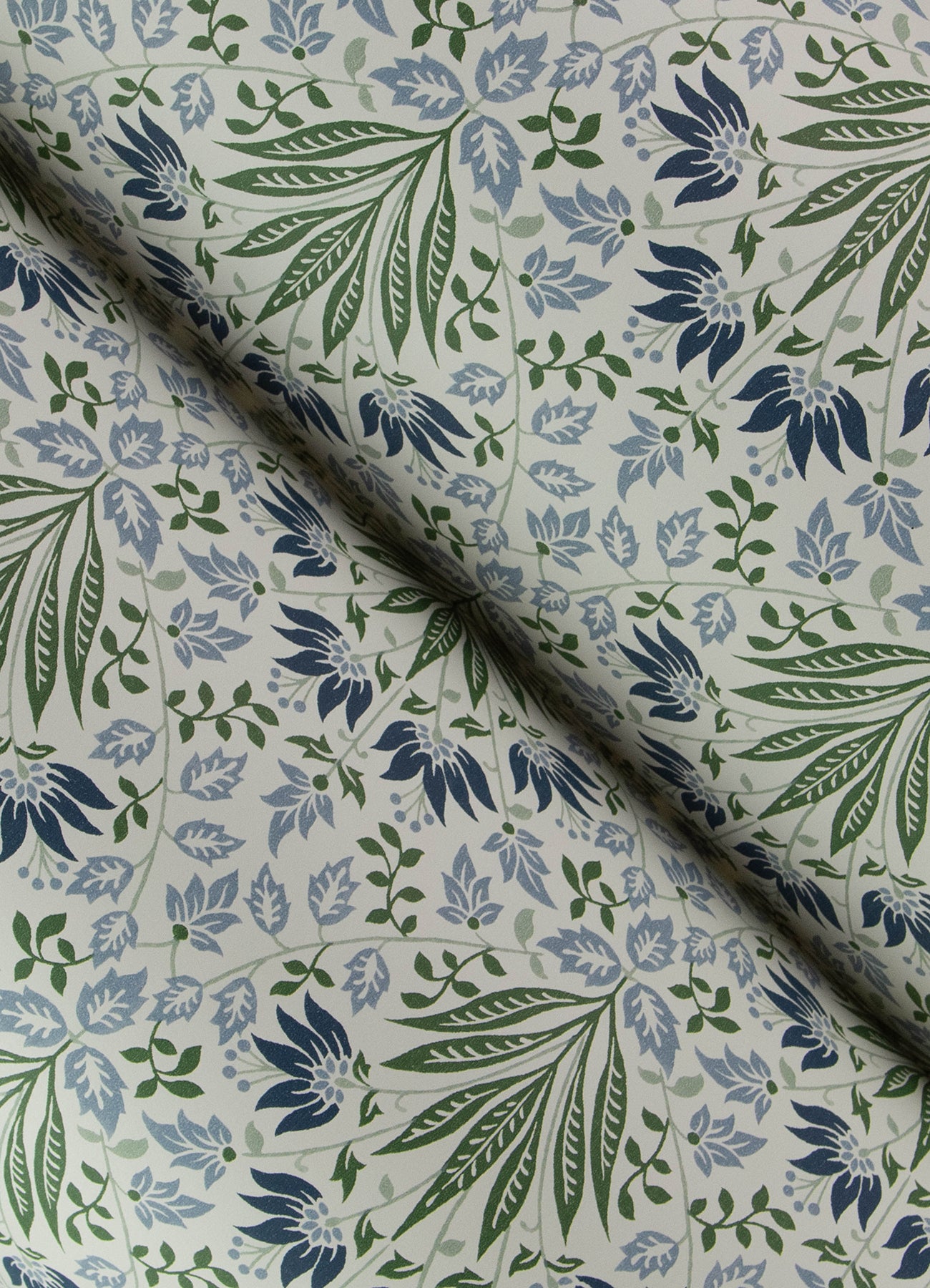 Woodbury wallpaper in blue color - pattern number 4173-27632 - by A Street Prints in the Chris Loves Julia collection
