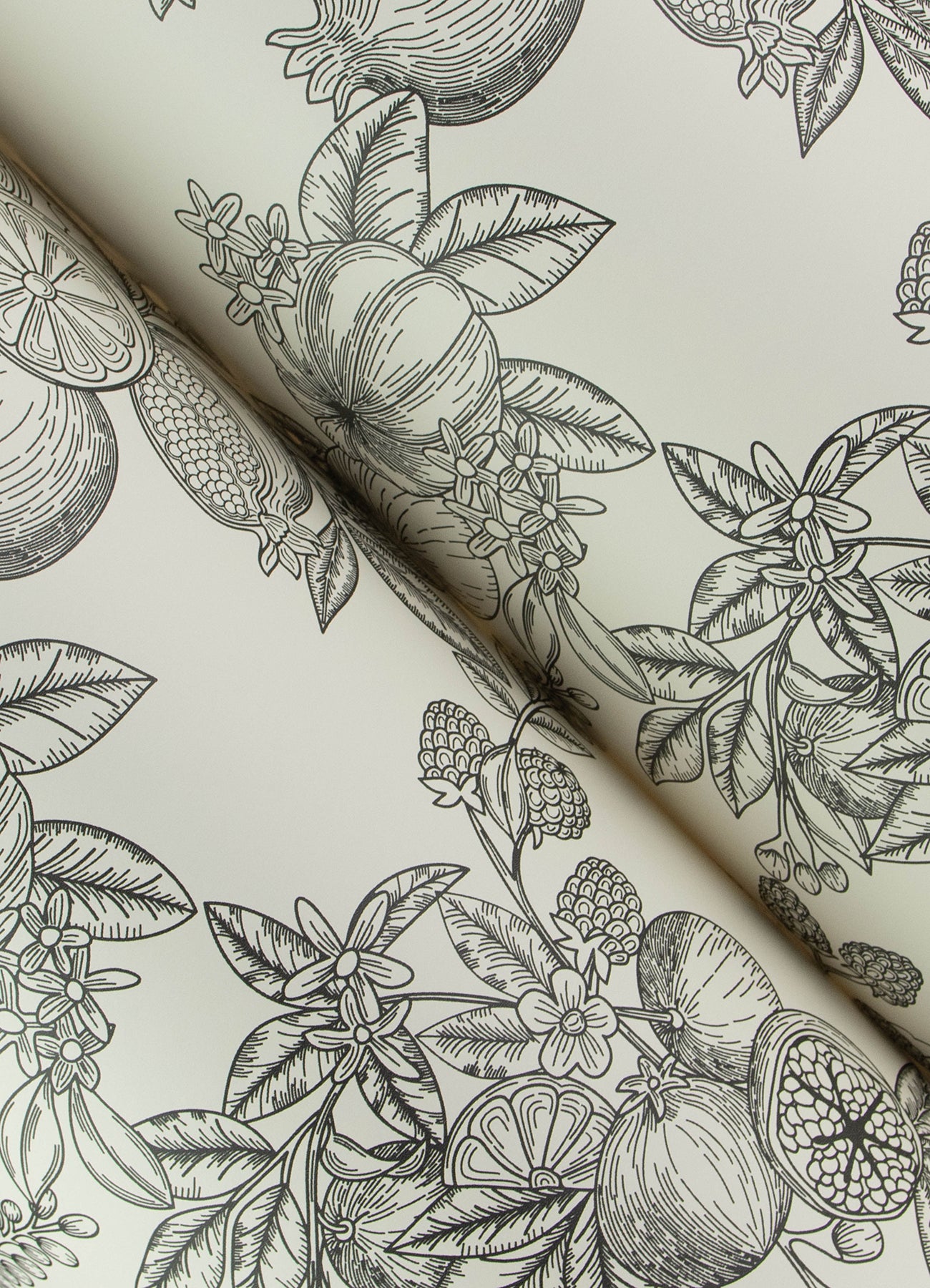 Gerty wallpaper in black color - pattern number 4173-27637 - by A Street Prints in the Chris Loves Julia collection