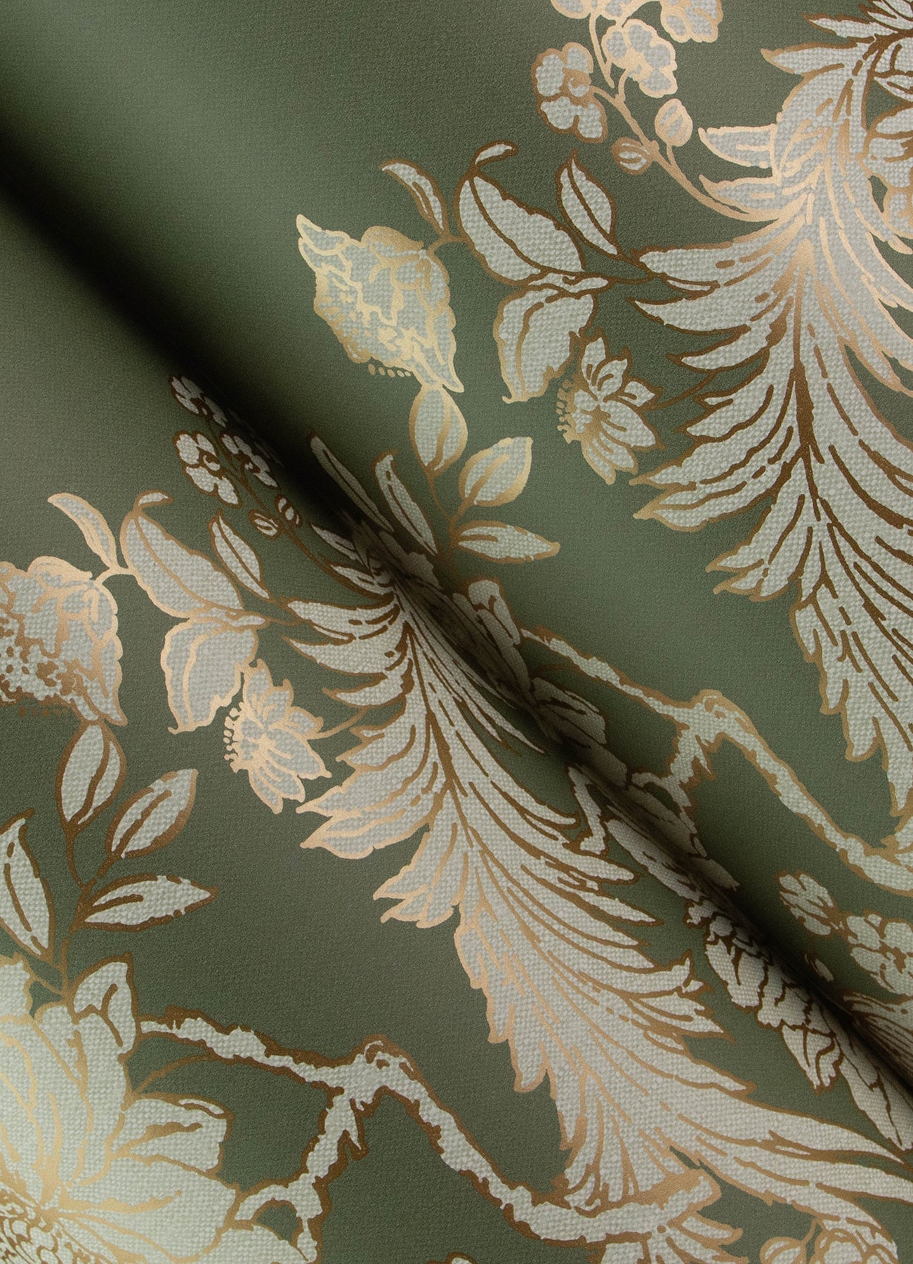 Gisela wallpaper in green color - pattern number 4173-27639 - by A Street Prints in the Chris Loves Julia collection