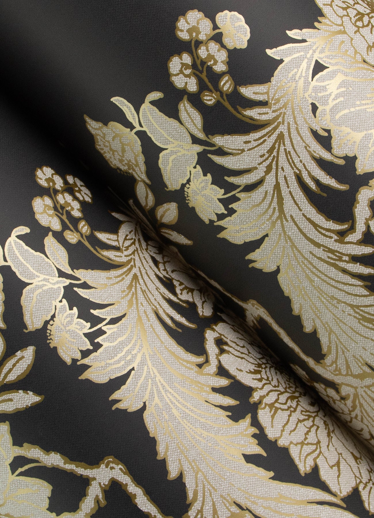 Gisela wallpaper in black color - pattern number 4173-27641 - by A Street Prints in the Chris Loves Julia collection