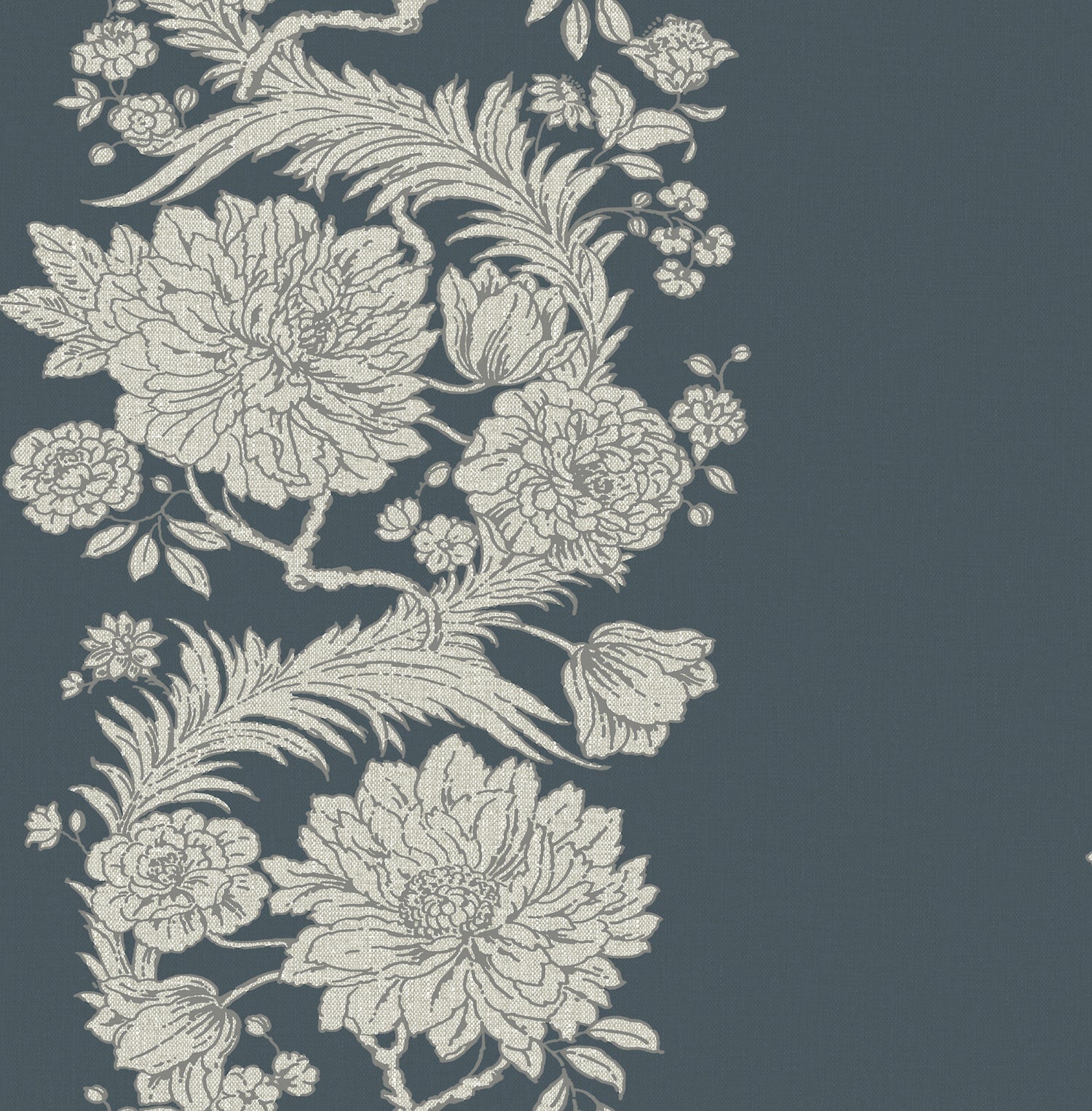 Gisela wallpaper in blue color - pattern number 4173-27642 - by A Street Prints in the Chris Loves Julia collection