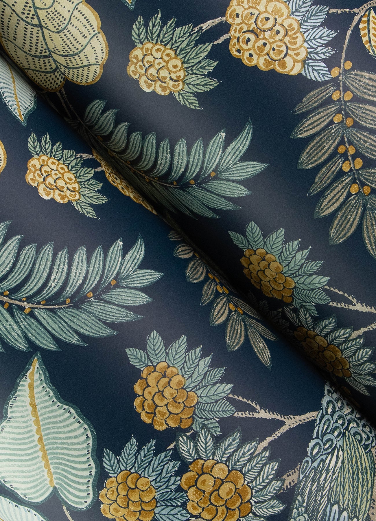 Geneva wallpaper in dark blue color - pattern number 4173-27643 - by A Street Prints in the Chris Loves Julia collection