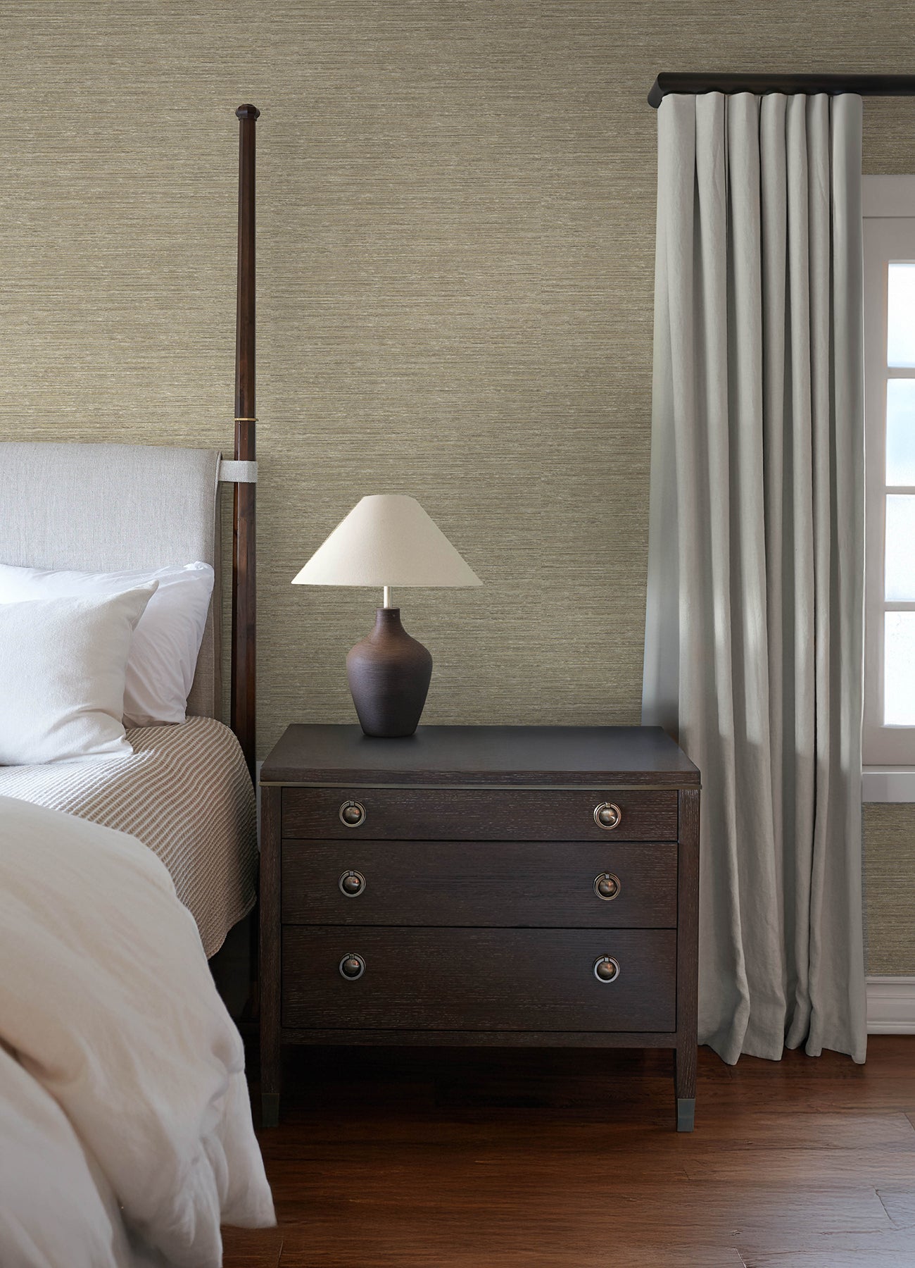 Roderick wallpaper in stone color - pattern number 4173-27651 - by A Street Prints in the Chris Loves Julia collection
