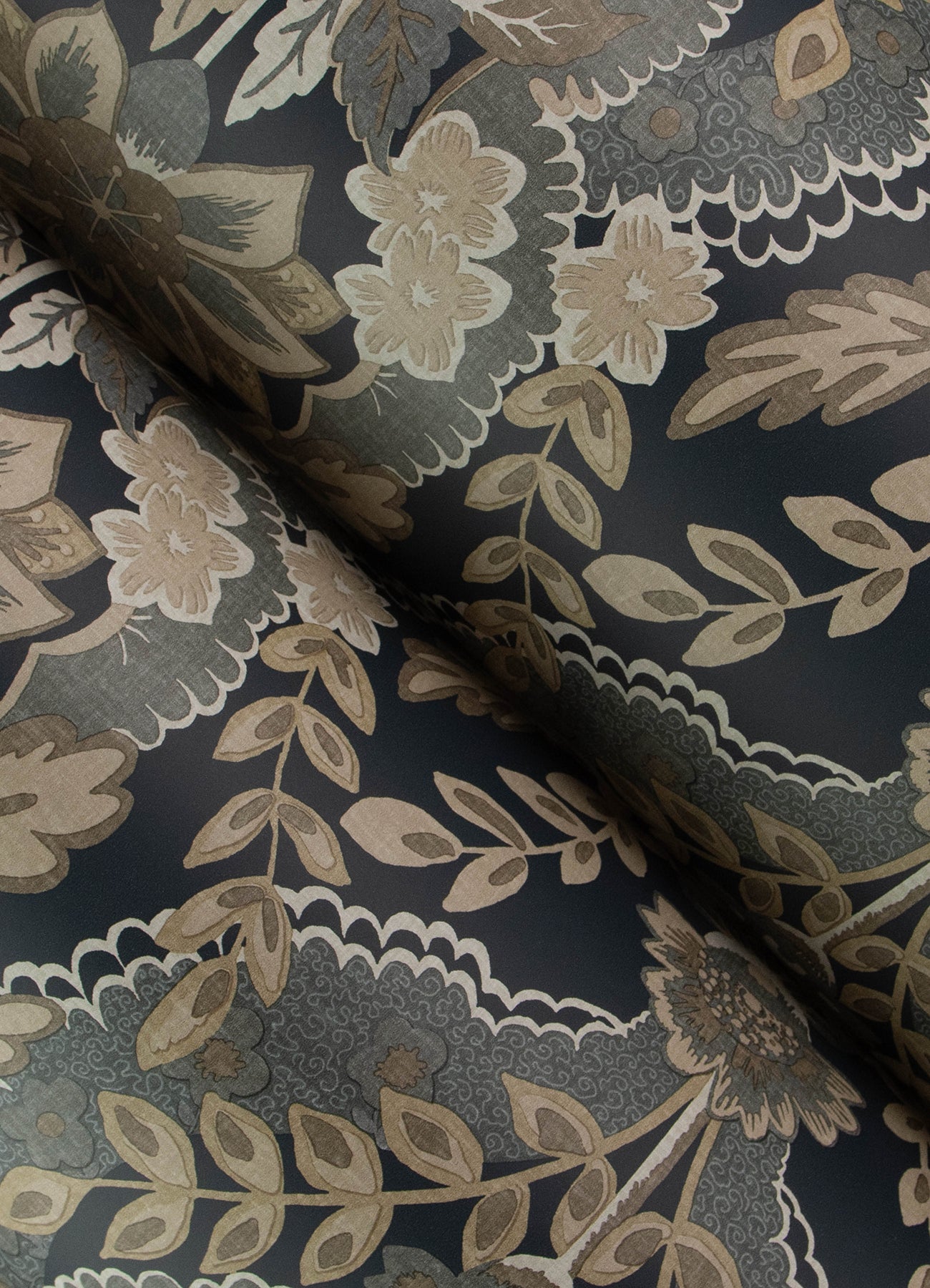 Collins wallpaper in charcoal color - pattern number 4173-27654 - by A Street Prints in the Chris Loves Julia collection