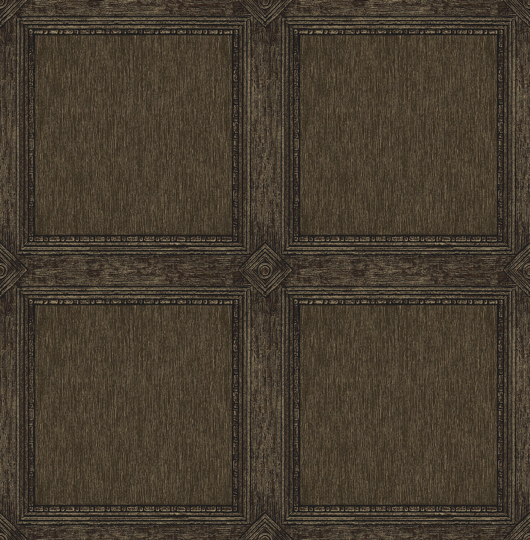 Moorland wallpaper in dark brown color - pattern number 4173-27659 - by A Street Prints in the Chris Loves Julia collection
