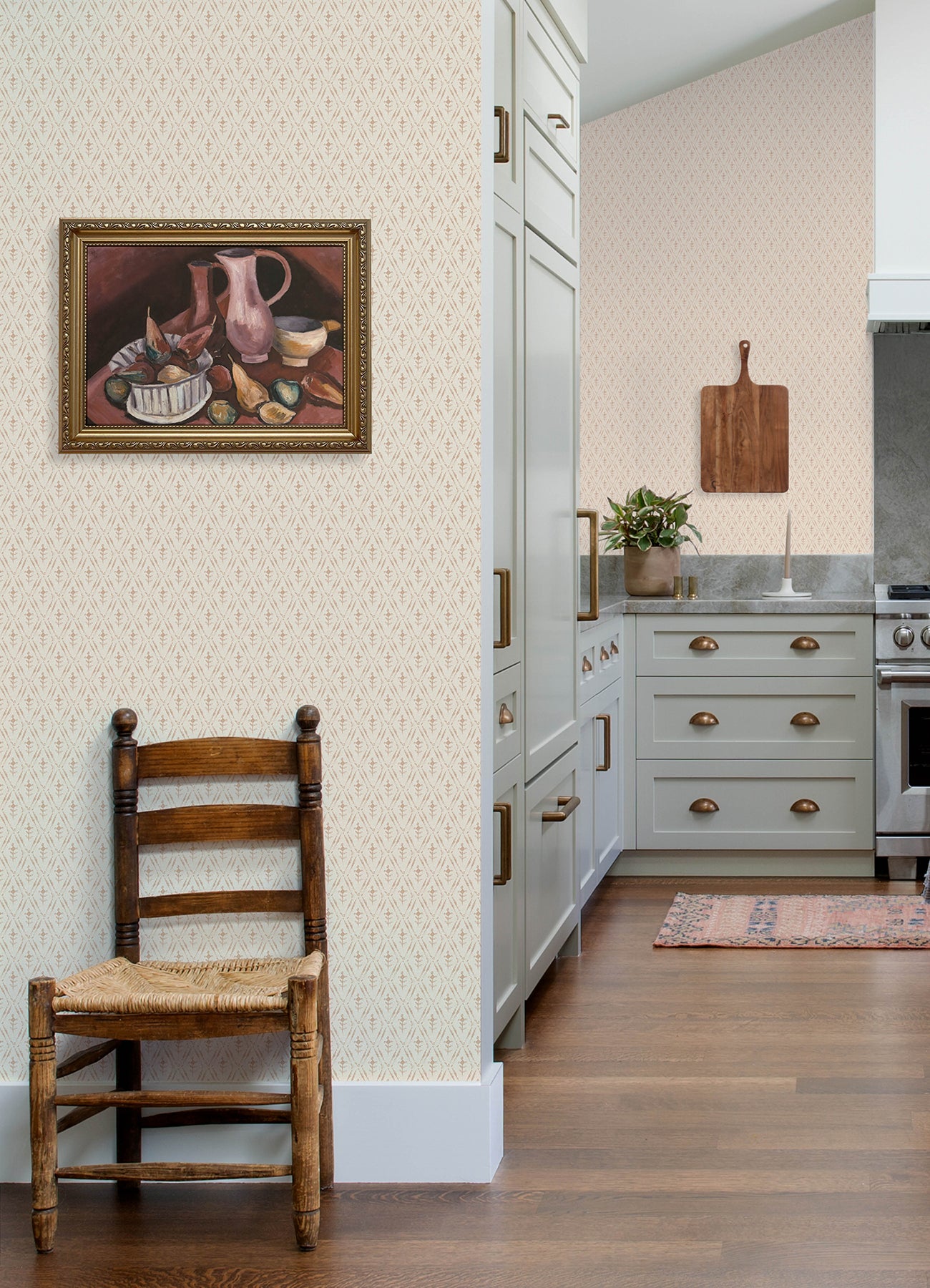 Tillie wallpaper in blush color - pattern number 4173-27670 - by A Street Prints in the Chris Loves Julia collection