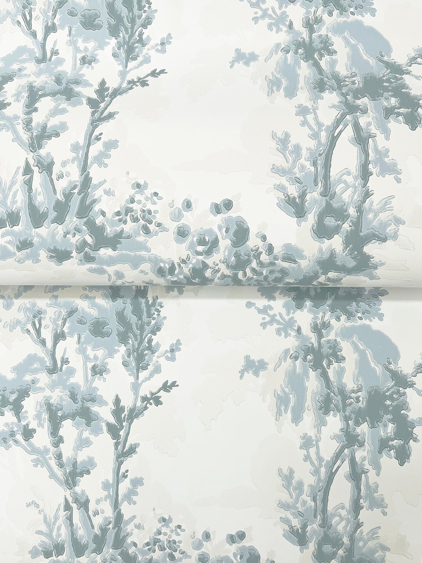Sainsbury wallpaper in light blue color - pattern number 4173-82105 - by A Street Prints in the Chris Loves Julia collection