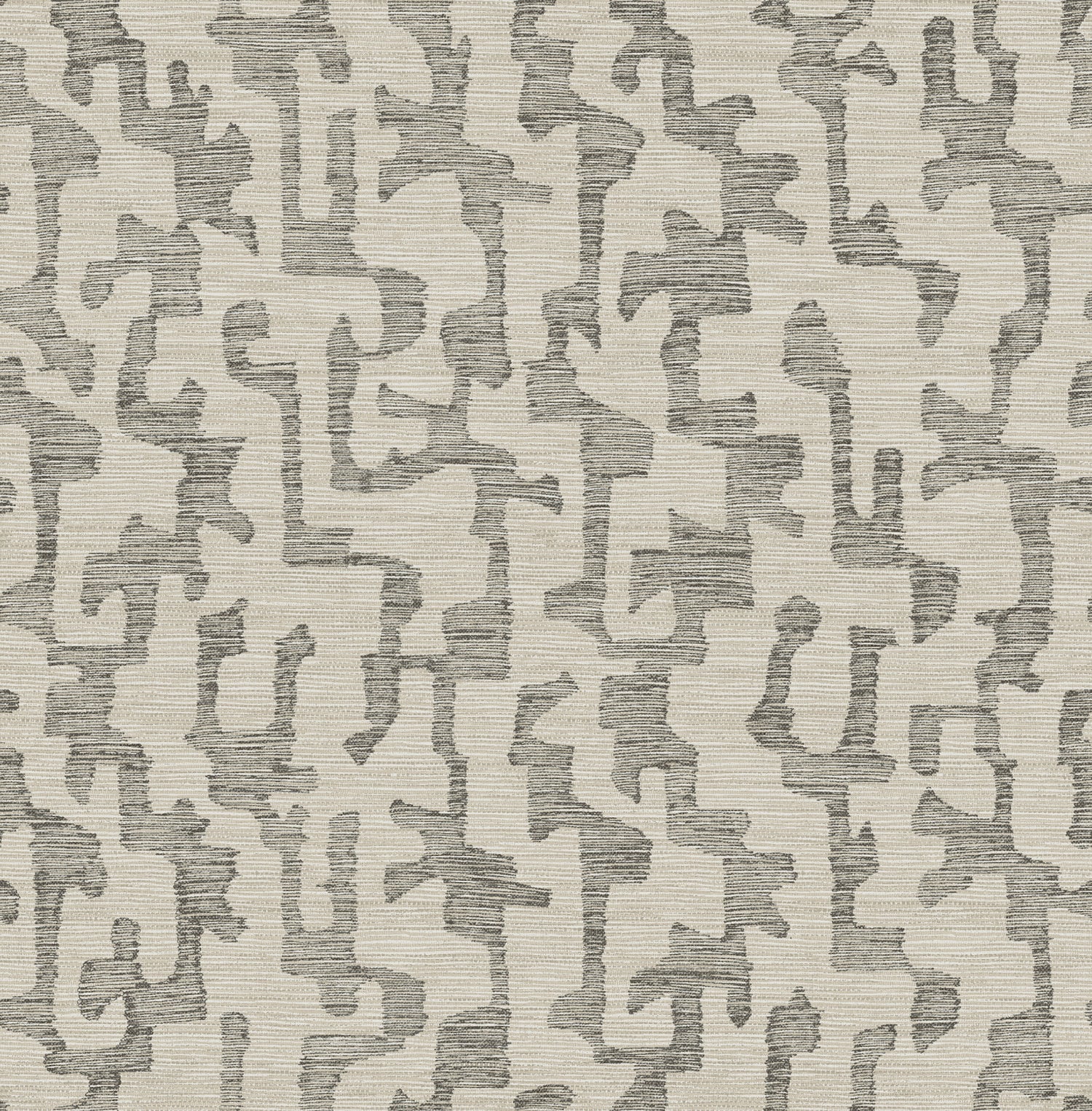 Cipher wallpaper in black color - pattern number 4177-27704 - by A Street Prints in the Drew and Jonathan Home Fifth Edition collection