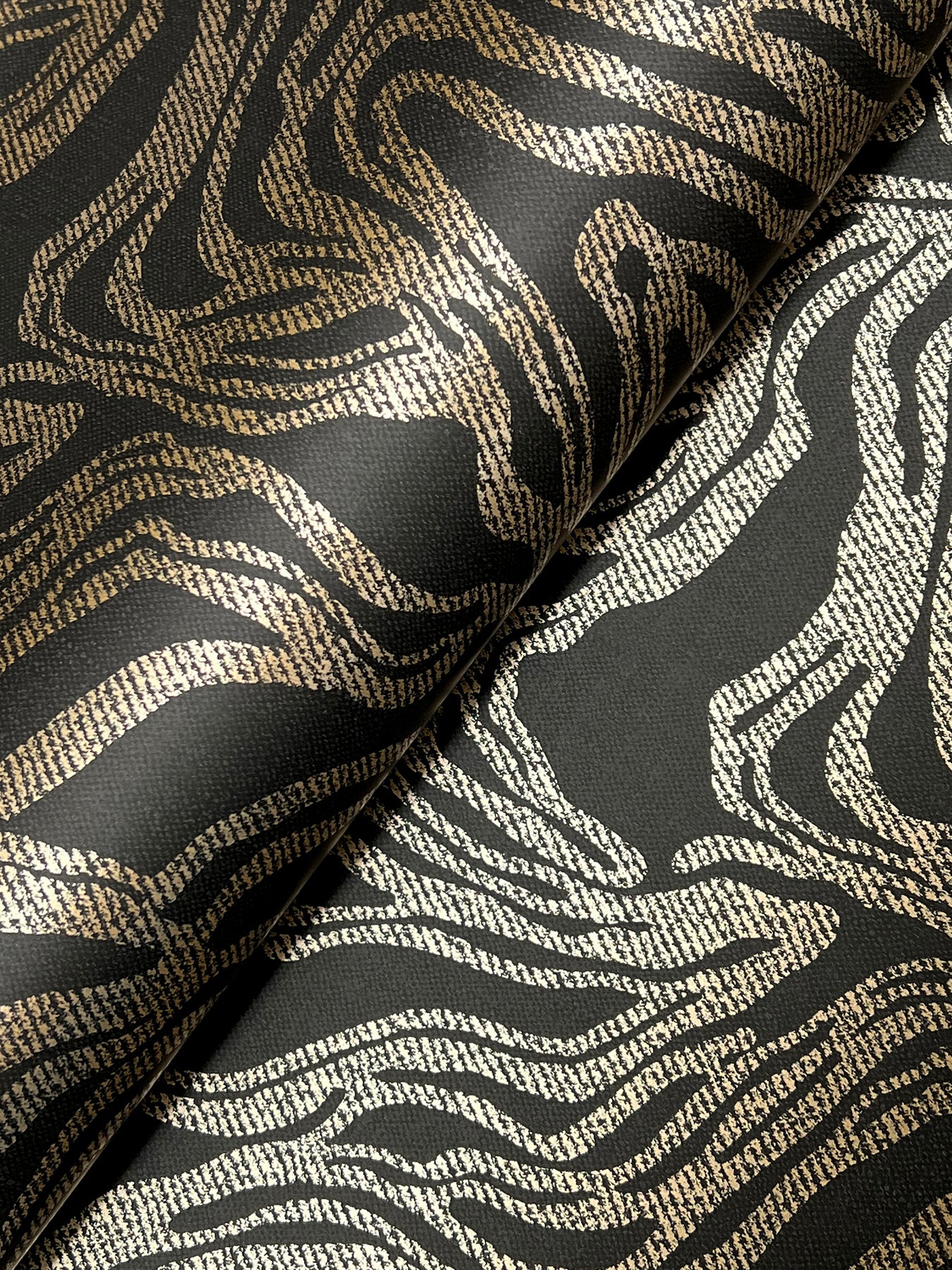 Massar wallpaper in black color - pattern number 4177-27709 - by A Street Prints in the Drew and Jonathan Home Fifth Edition collection