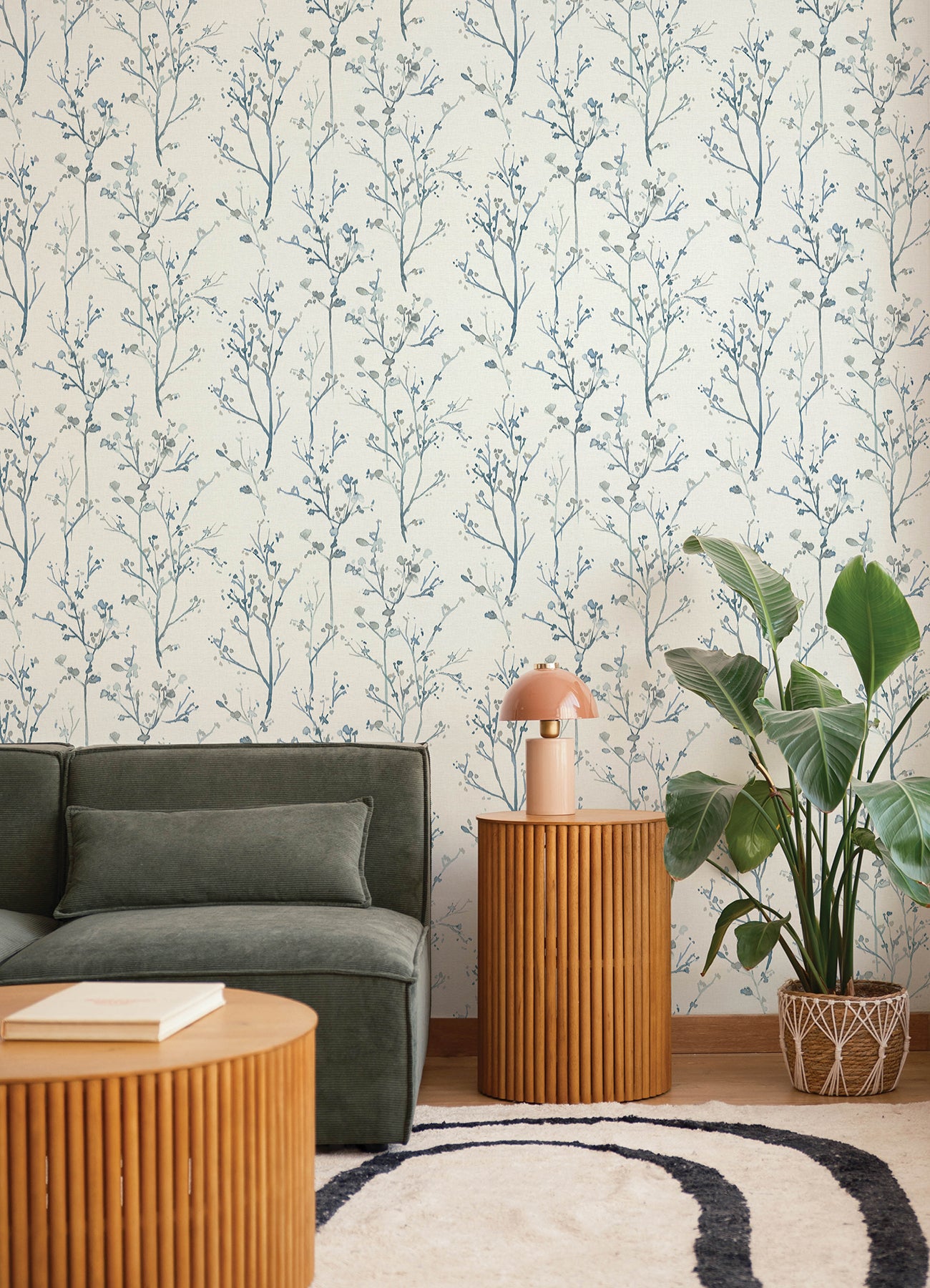 Silverling wallpaper in blue color - pattern number 4177-27721 - by A Street Prints in the Drew and Jonathan Home Fifth Edition collection