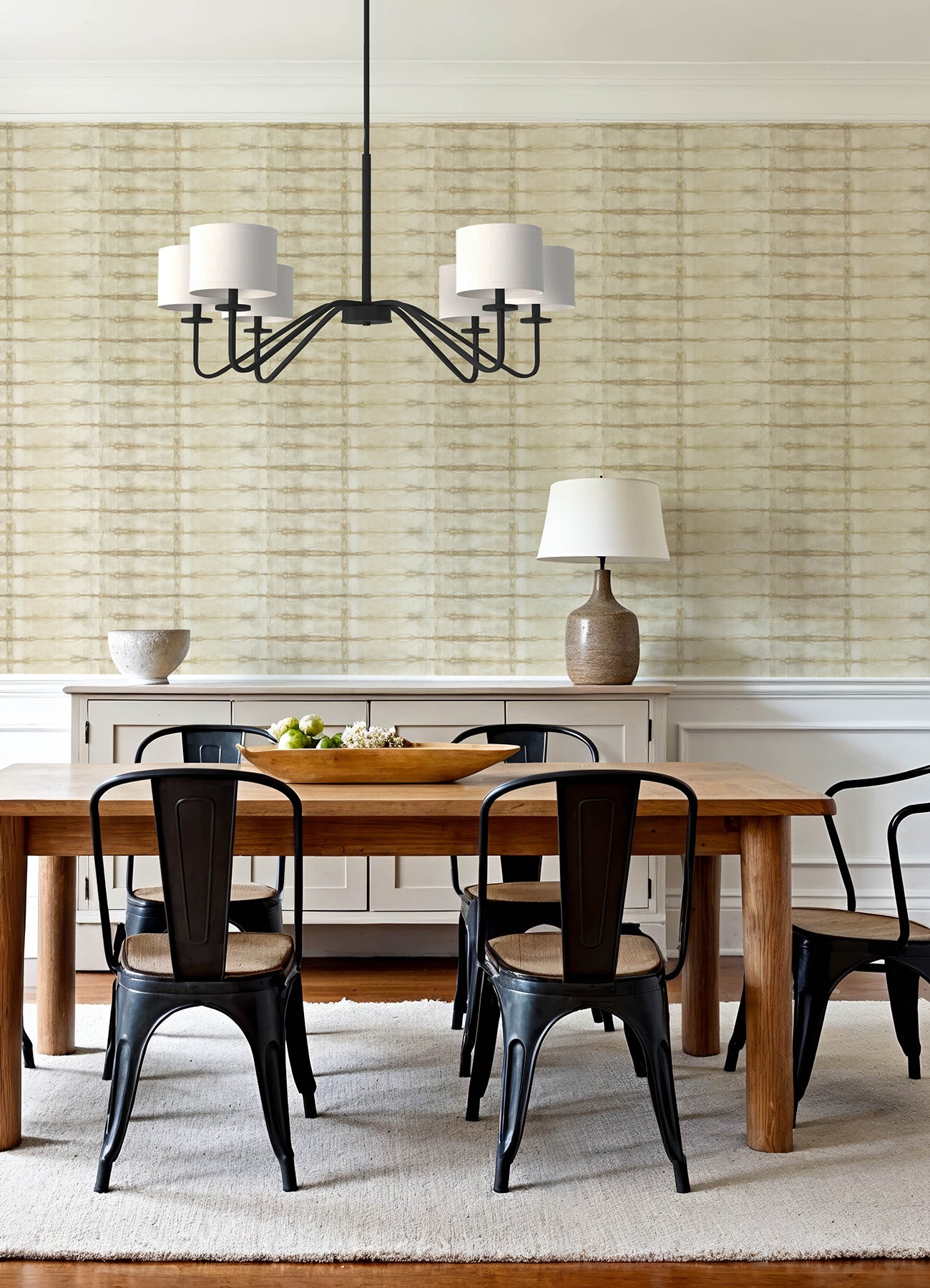 Modulus wallpaper in wheat color - pattern number 4177-27730 - by A Street Prints in the Drew and Jonathan Home Fifth Edition collection