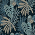 Alocasia wallpaper in blue color - pattern number 4177-27735 - by A Street Prints in the Drew and Jonathan Home Fifth Edition collection