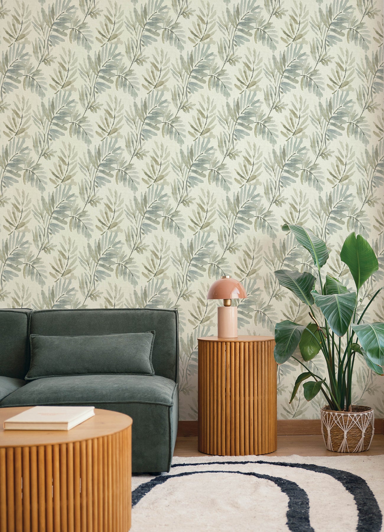 Serenade wallpaper in aqua color - pattern number 4177-27740 - by A Street Prints in the Drew and Jonathan Home Fifth Edition collection