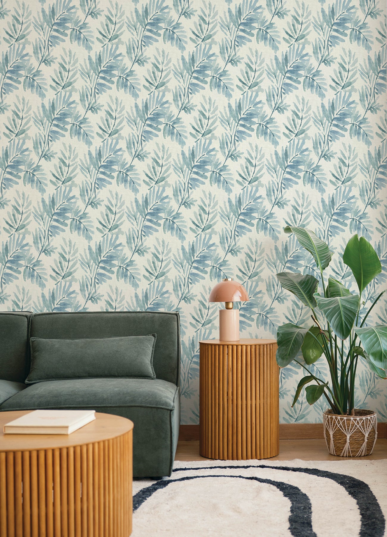 Serenade wallpaper in blue color - pattern number 4177-27743 - by A Street Prints in the Drew and Jonathan Home Fifth Edition collection